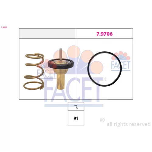 Termostat chladenia FACET 7.8995