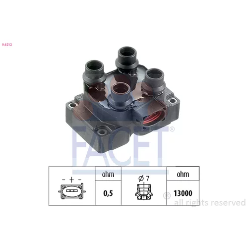 Zapaľovacia cievka FACET 9.6212