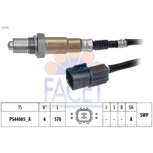 Lambda sonda FACET 10.8260