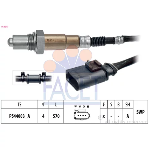 Lambda sonda FACET 10.8347