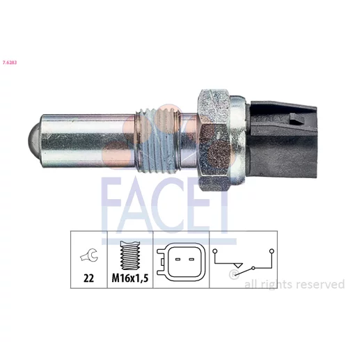 Spínač cúvacích svetiel FACET 7.6283