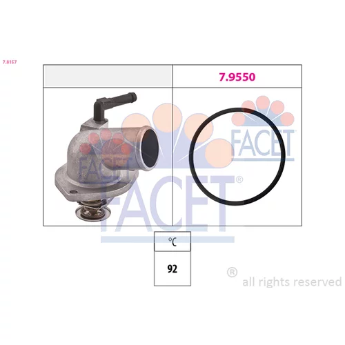 Termostat chladenia FACET 7.8157