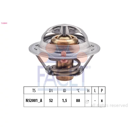 Termostat chladenia FACET 7.8266S