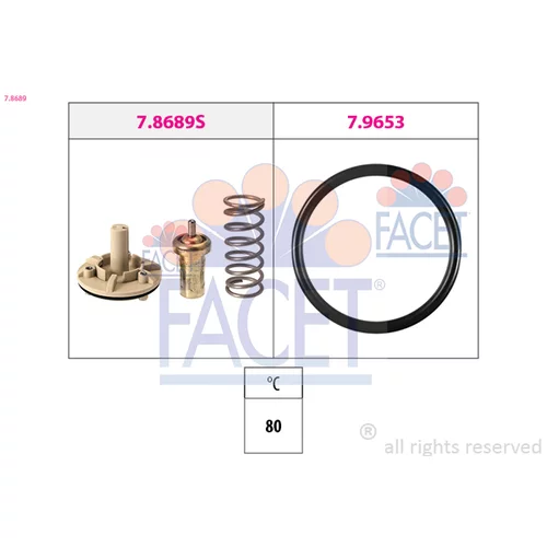 Termostat chladenia FACET 7.8689