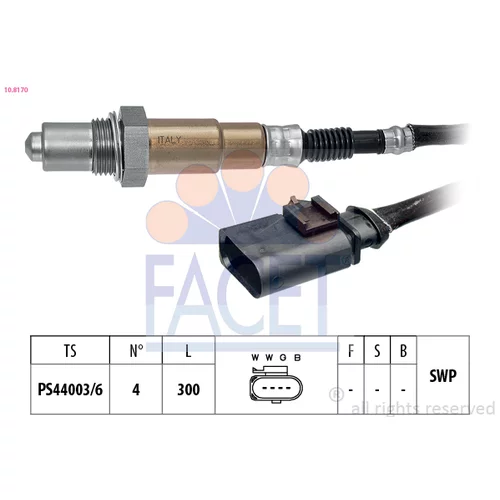 Lambda sonda FACET 10.8170