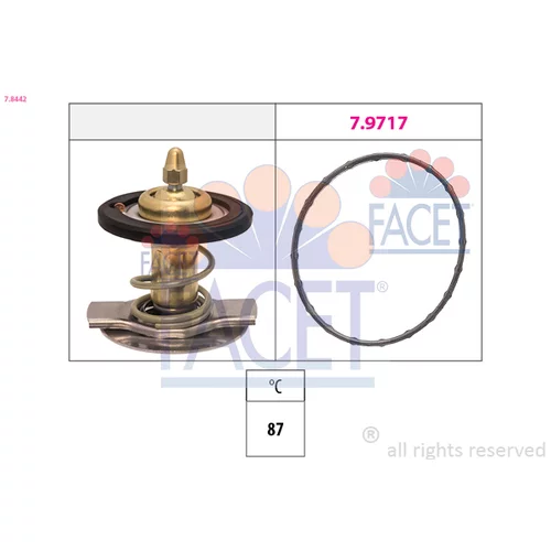 Termostat chladenia FACET 7.8442