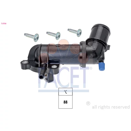 Termostat chladenia FACET 7.8786