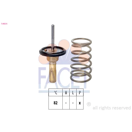 Termostat chladenia FACET 7.8823S