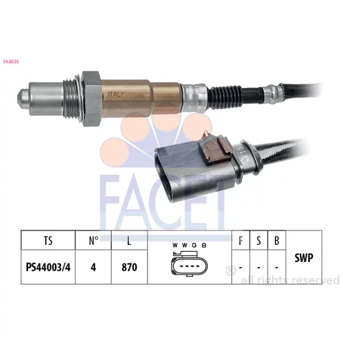 Lambda sonda FACET 10.8535