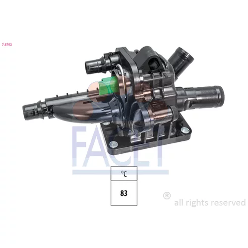 Termostat chladenia 7.8792 /FACET/