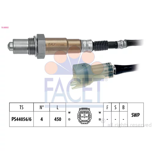 Lambda sonda FACET 10.8093