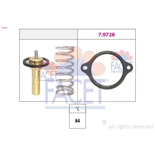 Termostat chladenia FACET 7.7971