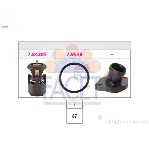 Termostat chladenia FACET 7.8559K