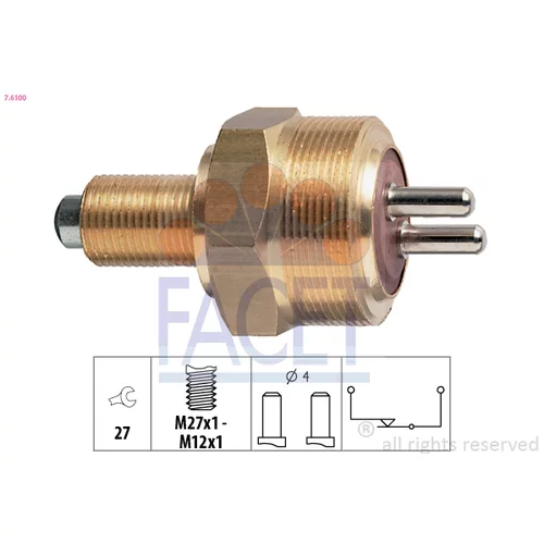 Spínač cúvacích svetiel FACET 7.6100