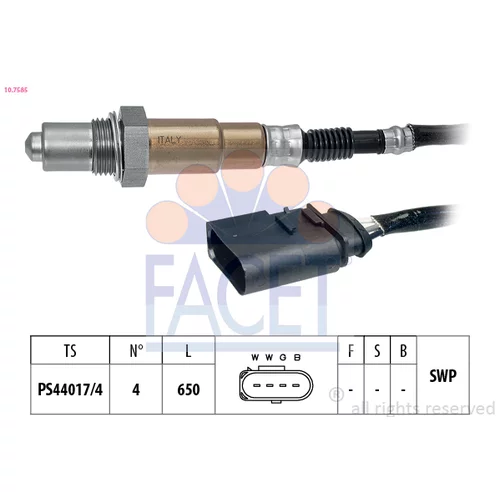 Lambda sonda FACET 10.7585