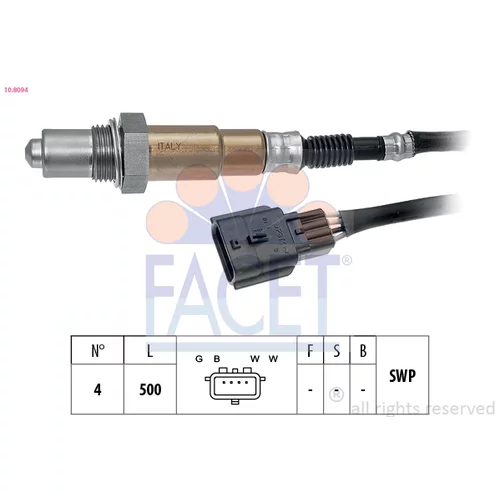 Lambda sonda FACET 10.8094