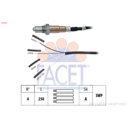 Lambda sonda FACET 10.8235