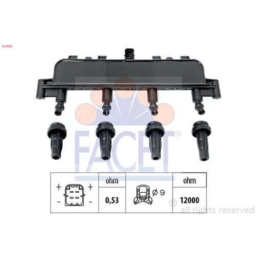 Zapaľovacia cievka FACET 9.6303