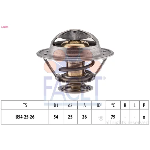 Termostat chladenia FACET 7.8299S
