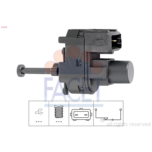 Spínač brzdových svetiel FACET 7.1111
