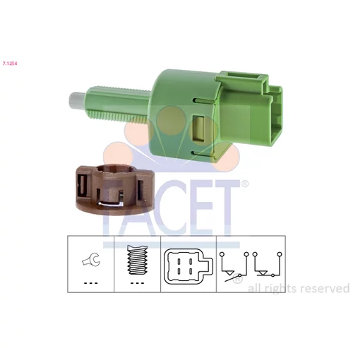 Spínač brzdových svetiel FACET 7.1254