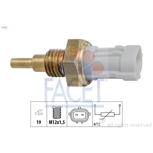 Snímač teploty oleja FACET 7.3351