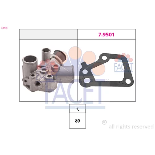 Termostat chladenia FACET 7.8146