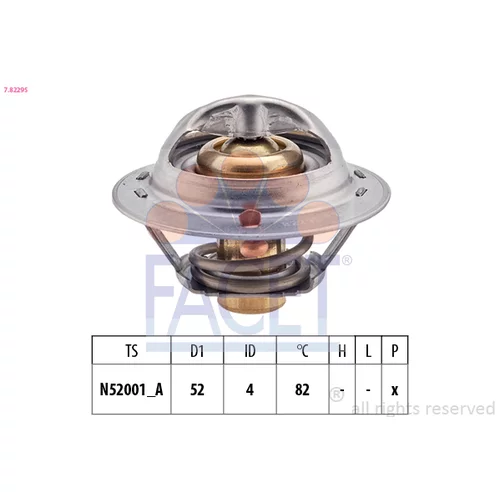 Termostat chladenia FACET 7.8229S