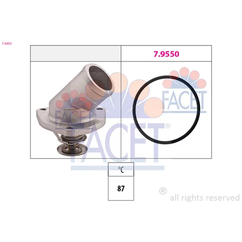 Termostat chladenia FACET 7.8402