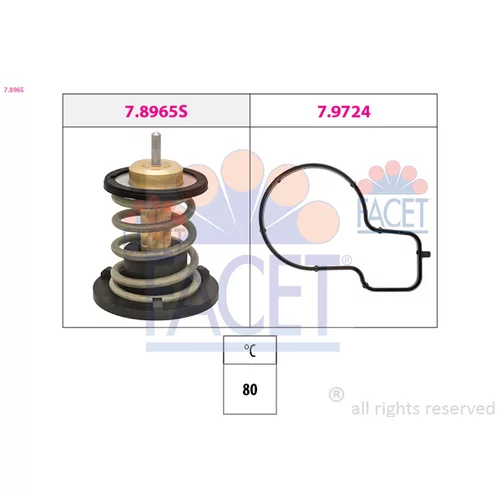 Termostat chladenia FACET 7.8965