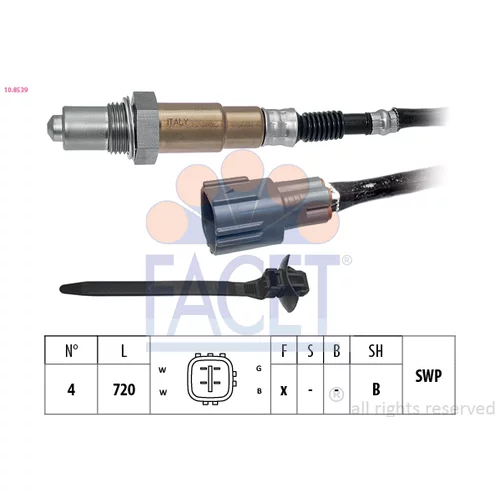 Lambda sonda FACET 10.8539