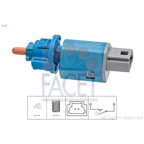 Spínač brzdových svetiel 7.1274 /FACET/