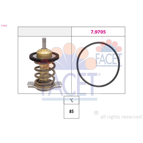 Termostat chladenia FACET 7.7953