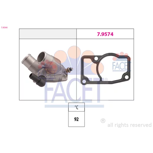 Termostat chladenia FACET 7.8344