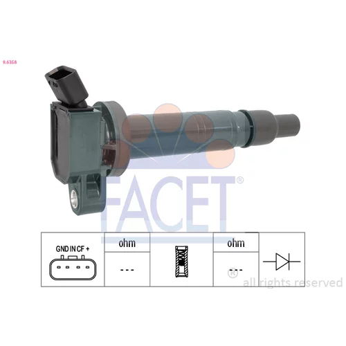 Zapaľovacia cievka FACET 9.6358