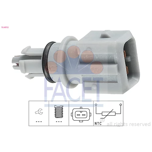 Snímač vonkajšej teploty FACET 10.4012
