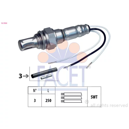 Lambda sonda FACET 10.7005