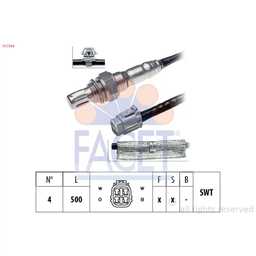 Lambda sonda FACET 10.7384