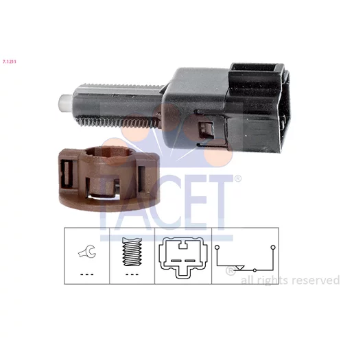 Spínač brzdových svetiel FACET 7.1211