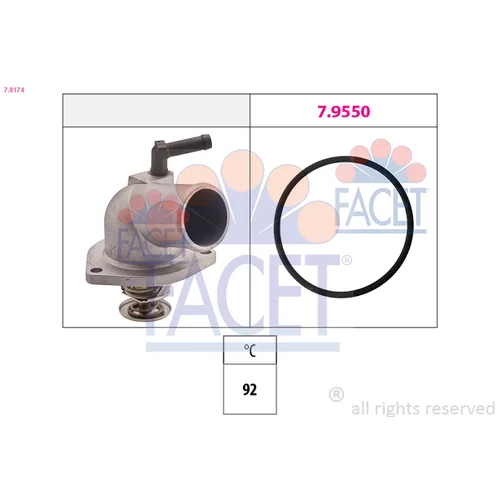 Termostat chladenia FACET 7.8174