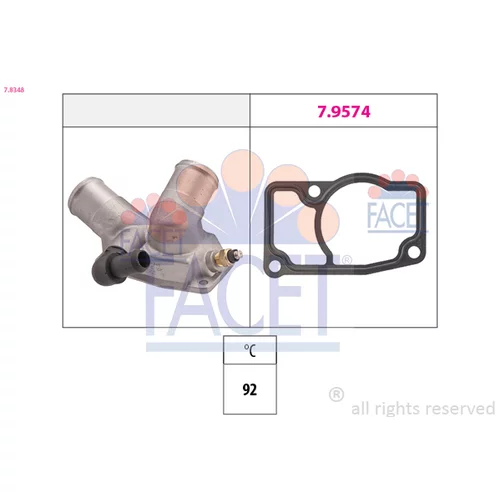 Termostat chladenia FACET 7.8348