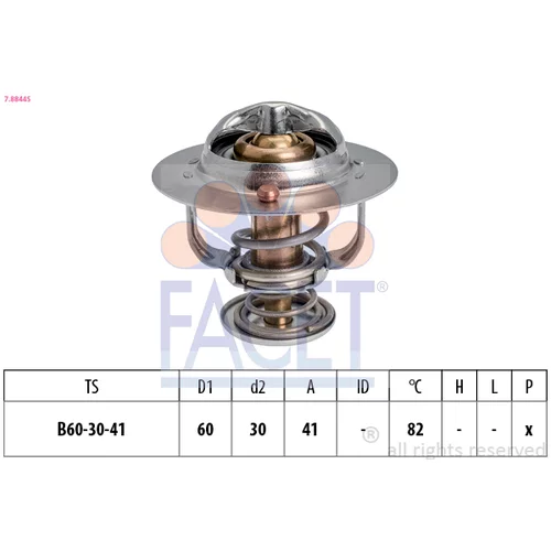 Termostat chladenia FACET 7.8844S