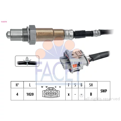 Lambda sonda FACET 10.8378