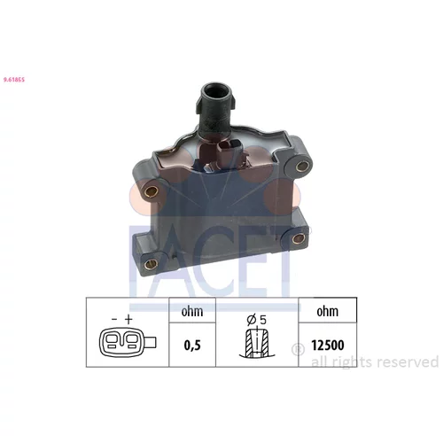 Zapaľovacia cievka FACET 9.6185S