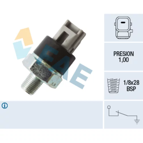 Olejový tlakový spínač FAE 12545