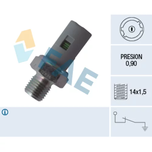 Olejový tlakový spínač FAE 12635
