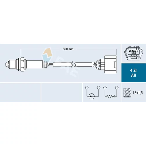 Lambda sonda FAE 75633