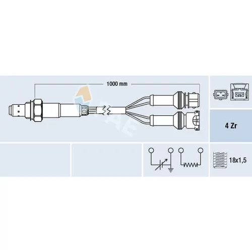 Lambda sonda 77124 /FAE/