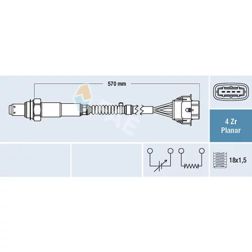 Lambda sonda FAE 77154