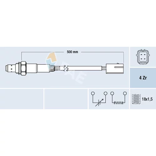 Lambda sonda FAE 77255